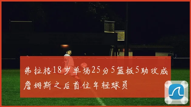 弗拉格18岁单场25分5篮板5助攻成詹姆斯之后首位年轻球员